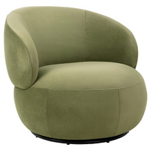 Tilly Velvet Swivel Armchair